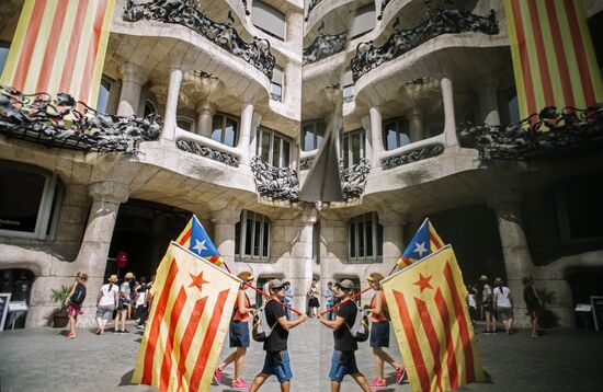Spain Catalonia's National Day