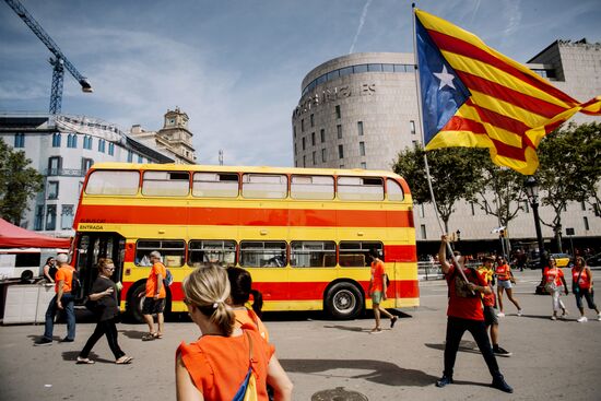 Spain Catalonia's National Day