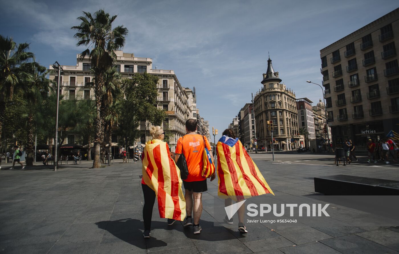 Spain Catalonia's National Day