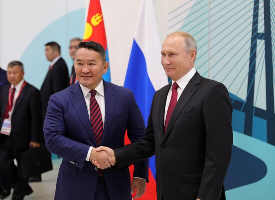 President Vladimir Putin's working visit to Far Eastern Federal District. Day three