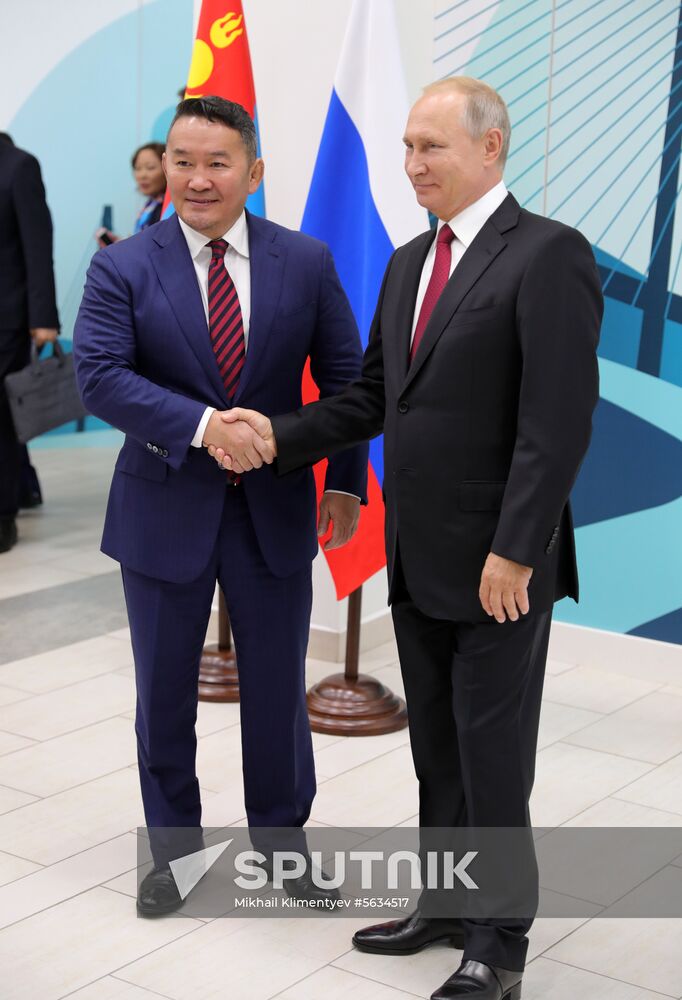 President Vladimir Putin's working visit to Far Eastern Federal District. Day three
