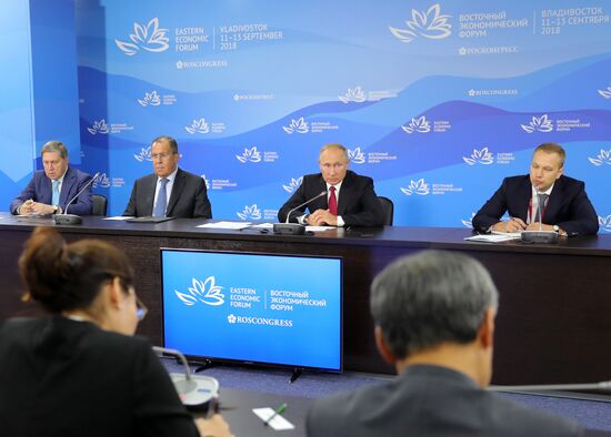 President Vladimir Putin's working visit to Far Eastern Federal District. Day three