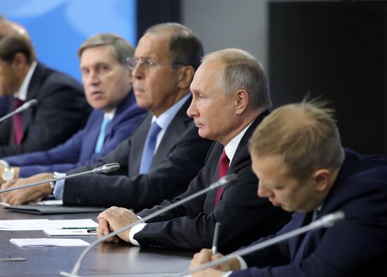 President Vladimir Putin's working visit to Far Eastern Federal District. Day three