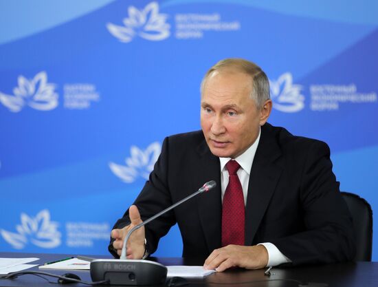 President Vladimir Putin's working visit to Far Eastern Federal District. Day three