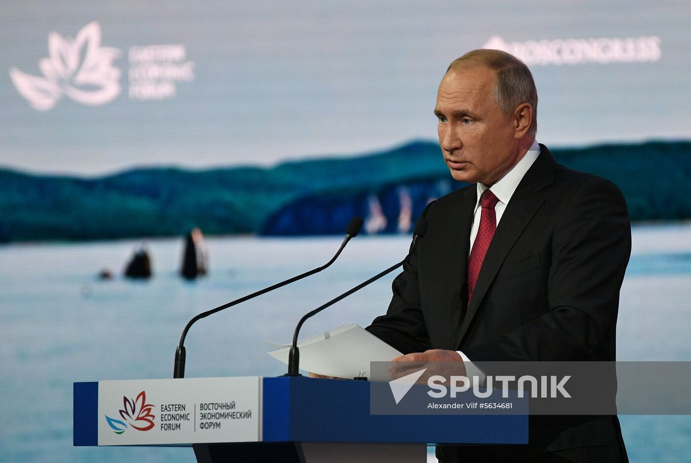 President Vladimir Putin's working visit to Far Eastern Federal District. Day three