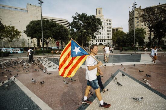 SPAIN CATALONIA'S NATIONAL DAY