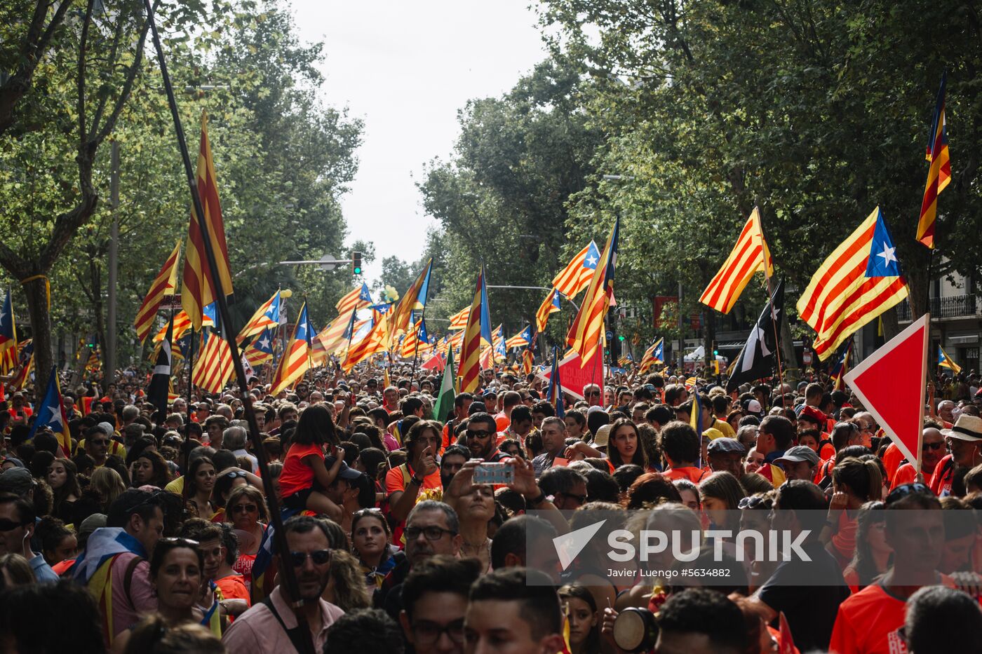 SPAIN CATALONIA'S NATIONAL DAY