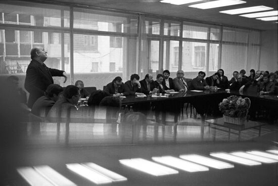 Soviet film director Timofey Levchuk