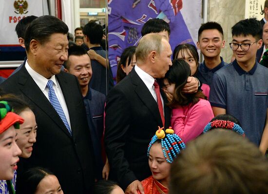 Russia China