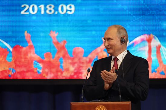 President Vladimir Putin's working visit to Far Eastern Federal District. Day three