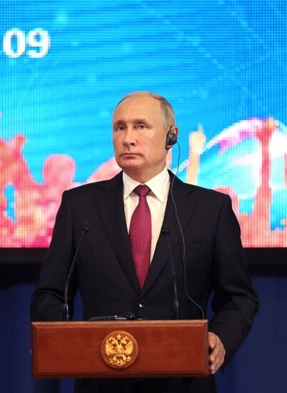 President Vladimir Putin's working visit to Far Eastern Federal District. Day three