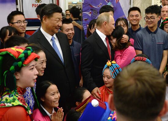 Russia China
