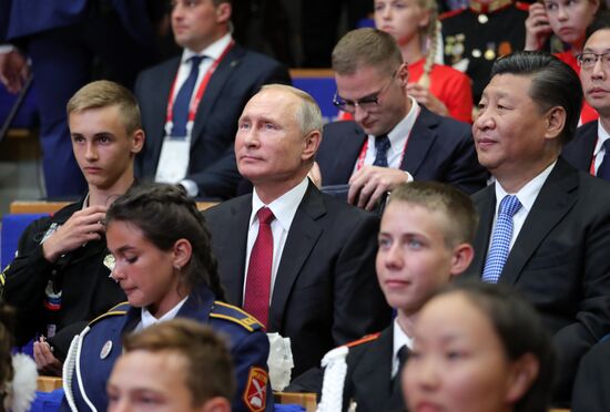 President Vladimir Putin's working visit to Far Eastern Federal District. Day three
