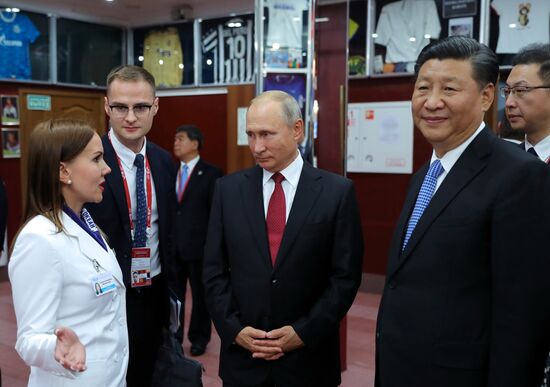 President Vladimir Putin's working visit to Far Eastern Federal District. Day three