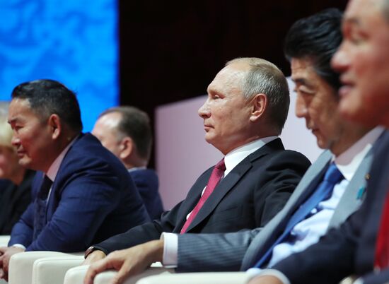 President Vladimir Putin's working visit to Far Eastern Federal District. Day three