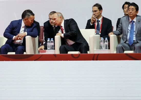 President Vladimir Putin's working visit to Far Eastern Federal District. Day three