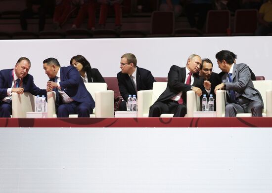 President Vladimir Putin's working visit to Far Eastern Federal District. Day three