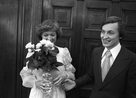 Chess grandmaster Anatoly Karpov