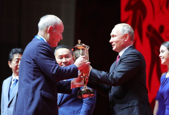 President Vladimir Putin's working visit to Far Eastern Federal District. Day three