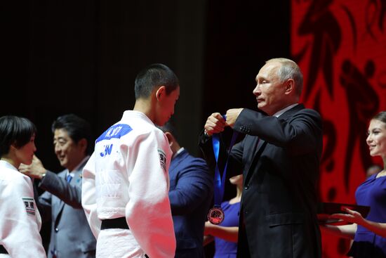 President Vladimir Putin's working visit to Far Eastern Federal District. Day three