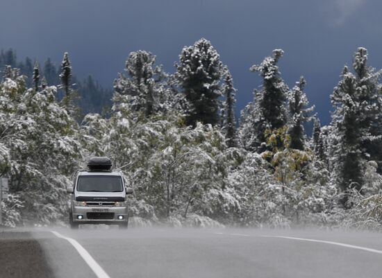 Russia Snowfall