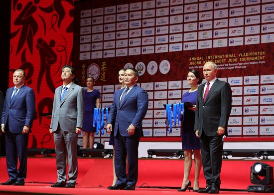 President Vladimir Putin's working visit to Far Eastern Federal District. Day three