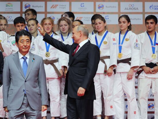 President Vladimir Putin's working visit to Far Eastern Federal District. Day three