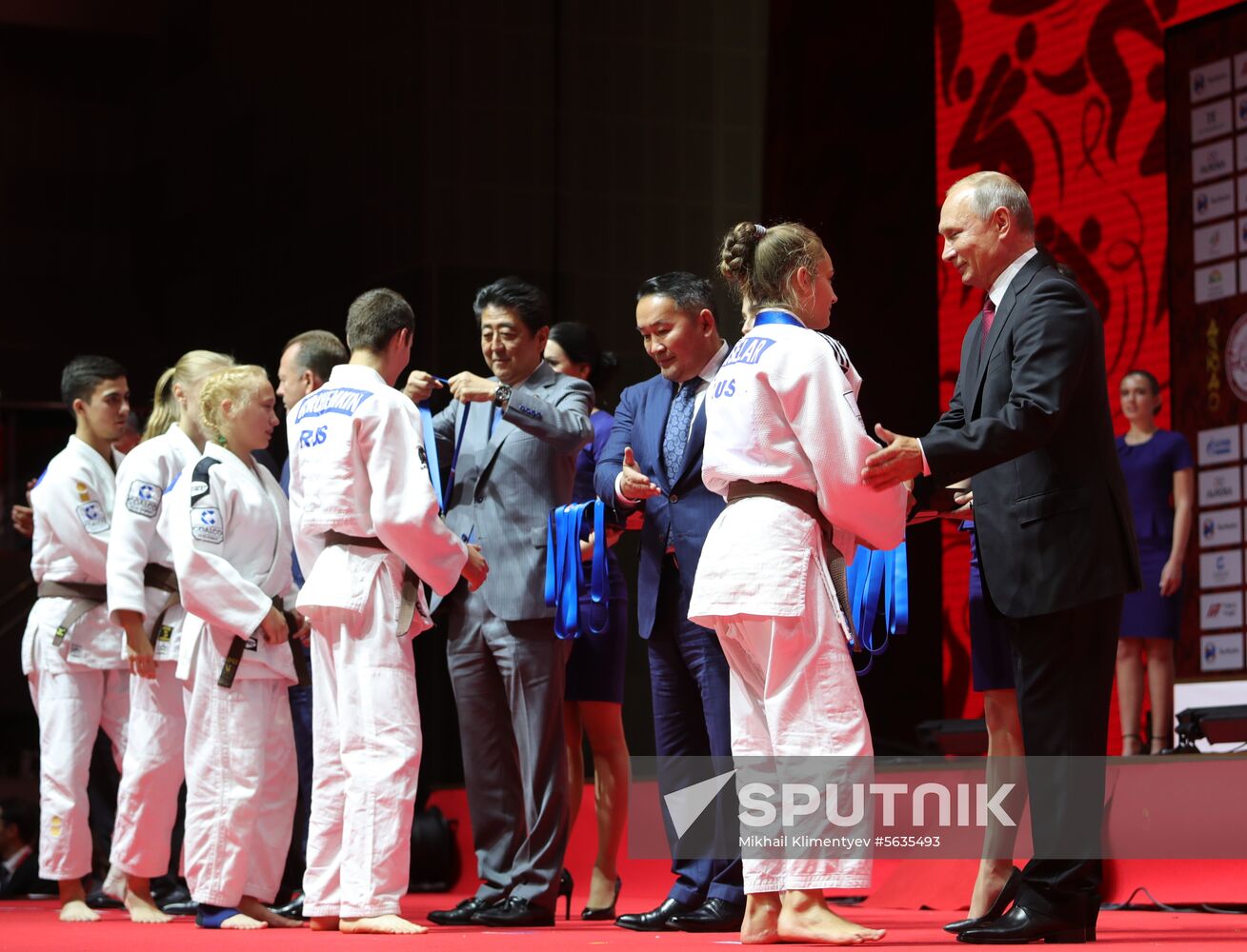 President Vladimir Putin's working visit to Far Eastern Federal District. Day three