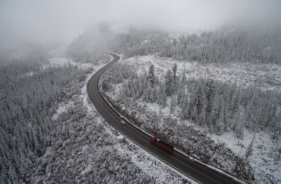 Russia Snowfall