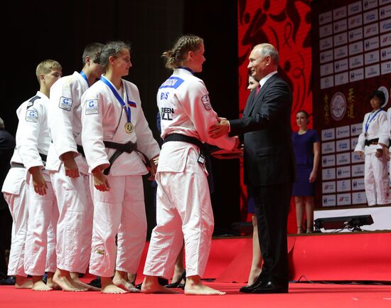 President Vladimir Putin's working visit to Far Eastern Federal District. Day three