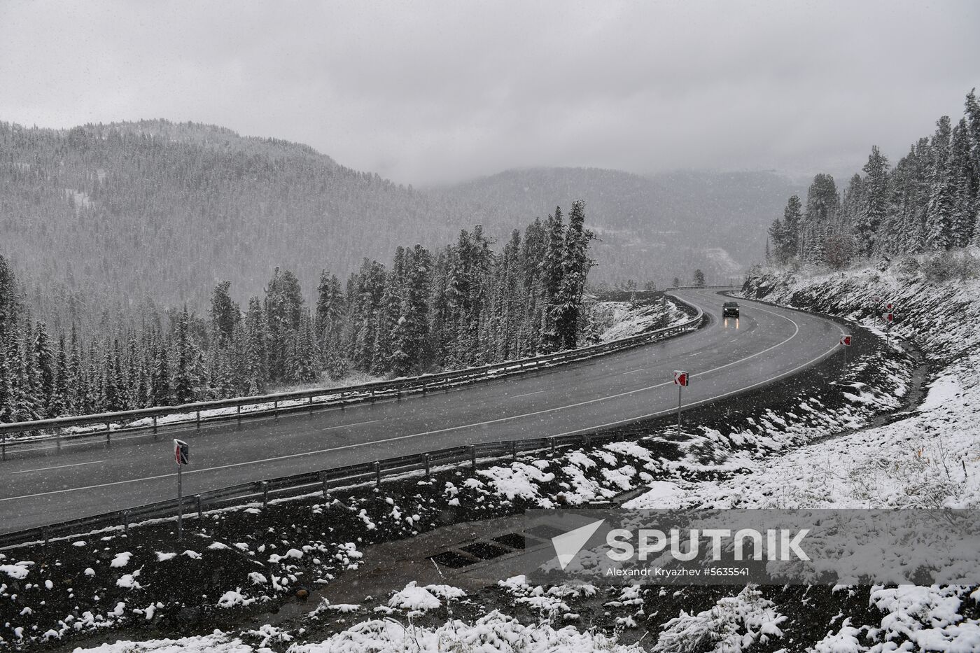 Russia Snowfall