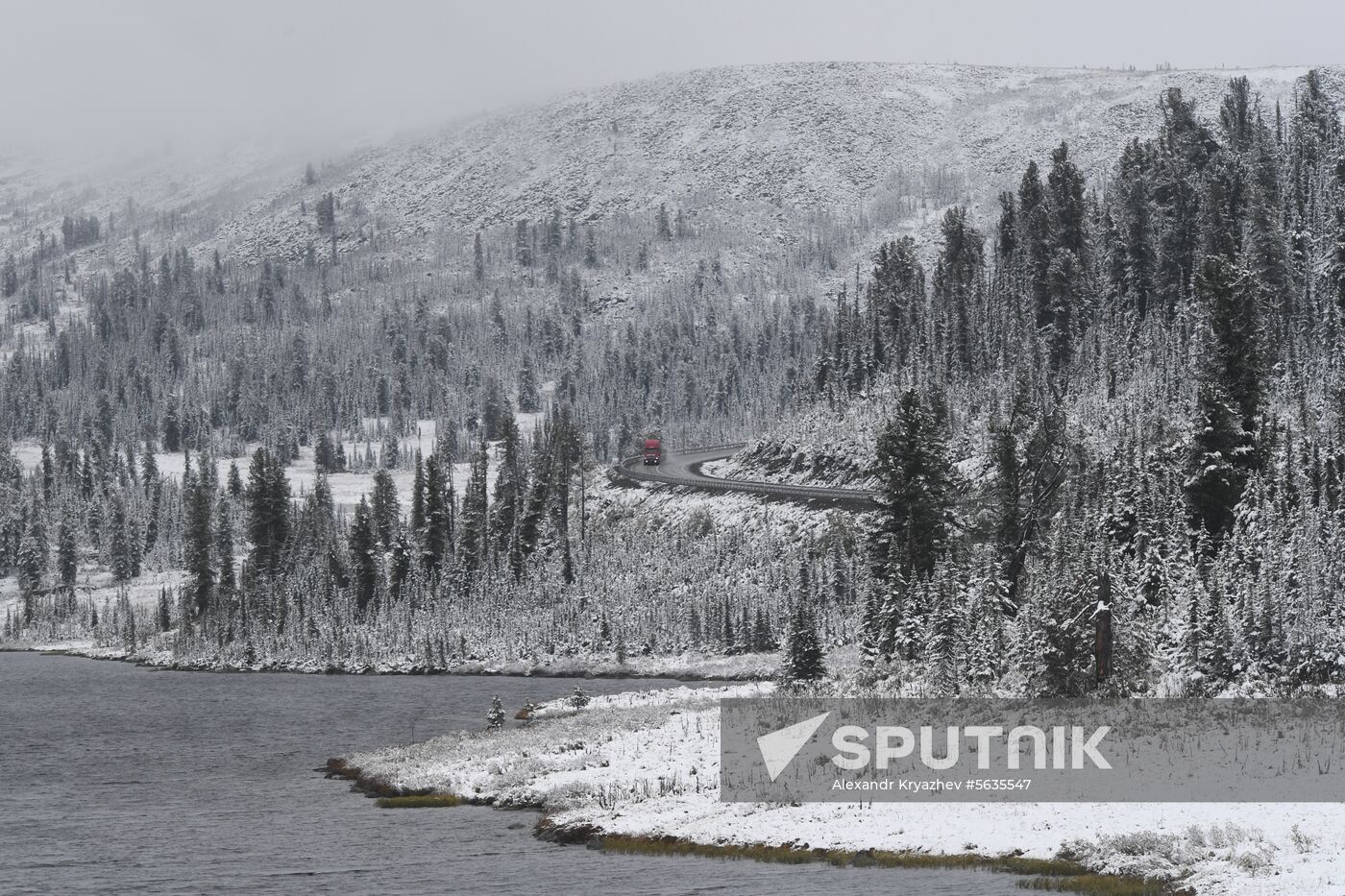 Russia Snowfall