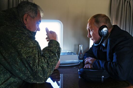 Russian President Vladimir Putin's working trip to Trans-Baikal Territory