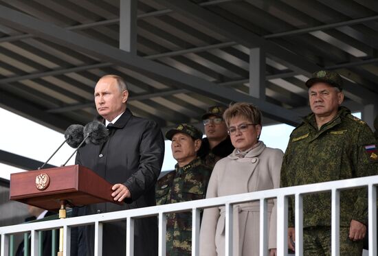 Russian President Vladimir Putin's working trip to Trans-Baikal Territory