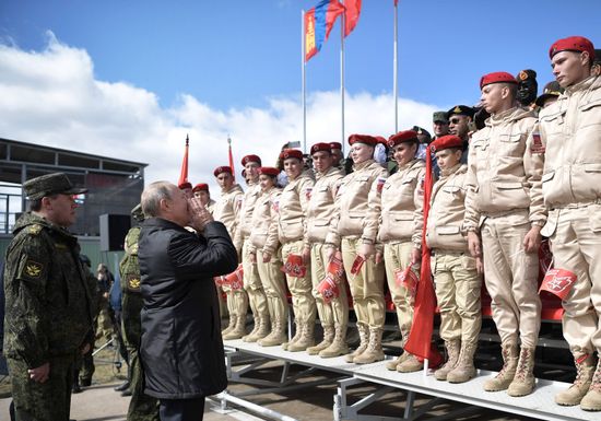 Russian President Vladimir Putin's working trip to Trans-Baikal Territory