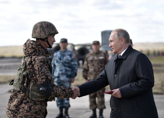 Russian President Vladimir Putin's working trip to Trans-Baikal Territory