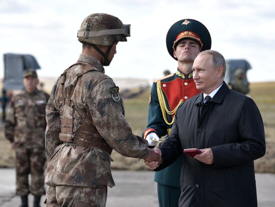 Russian President Vladimir Putin's working trip to Trans-Baikal Territory