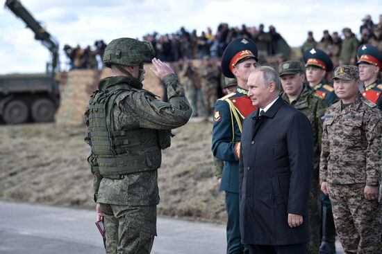 Russian President Vladimir Putin's working trip to Trans-Baikal Territory