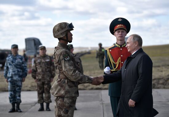 Russian President Vladimir Putin's working trip to Trans-Baikal Territory