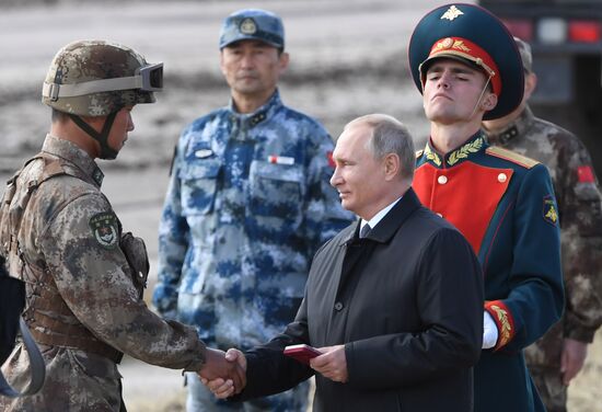 Russia Eastern Economic Forum Russia Vostok-2018 Drills 