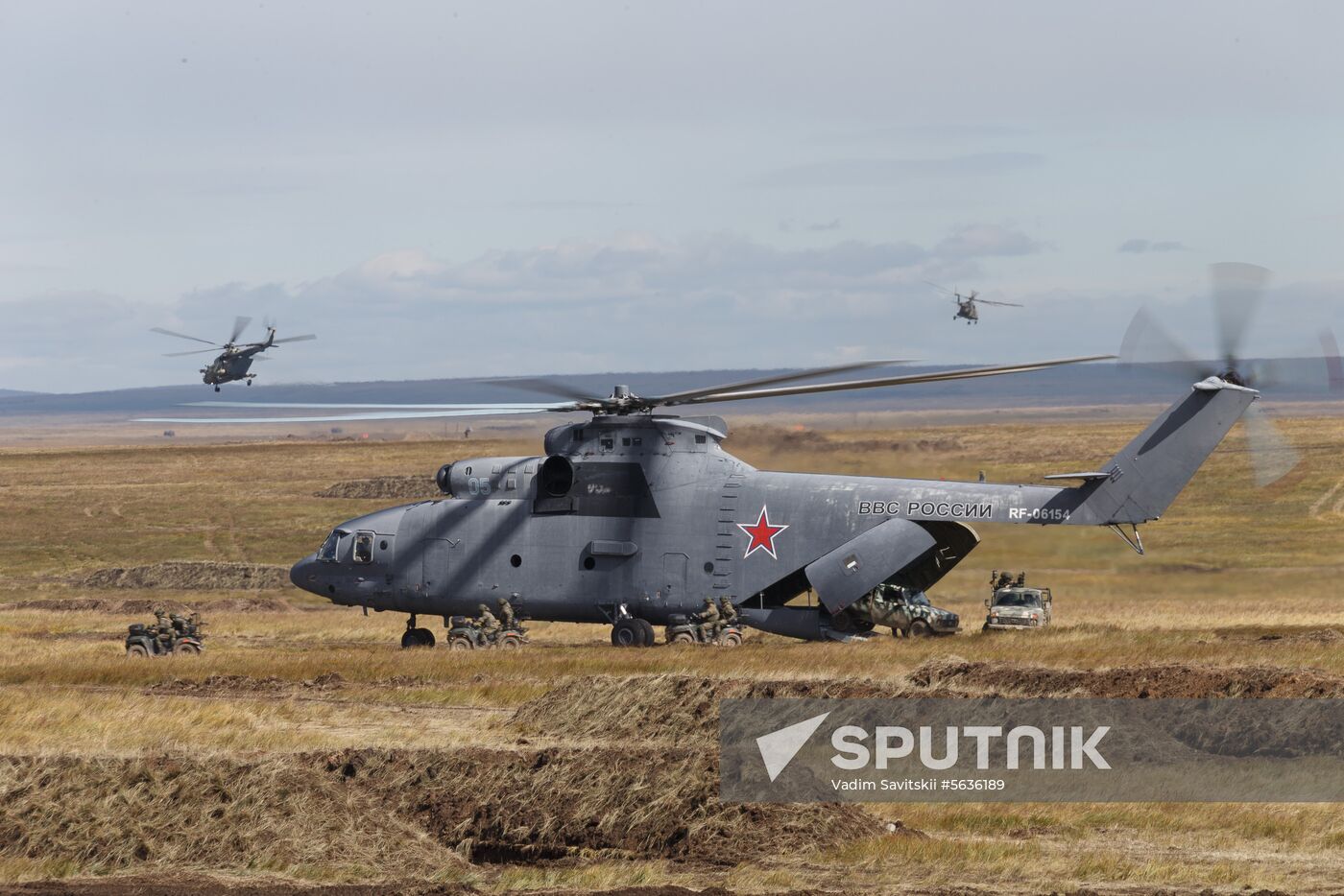 Russia Vostok-2018 Drills