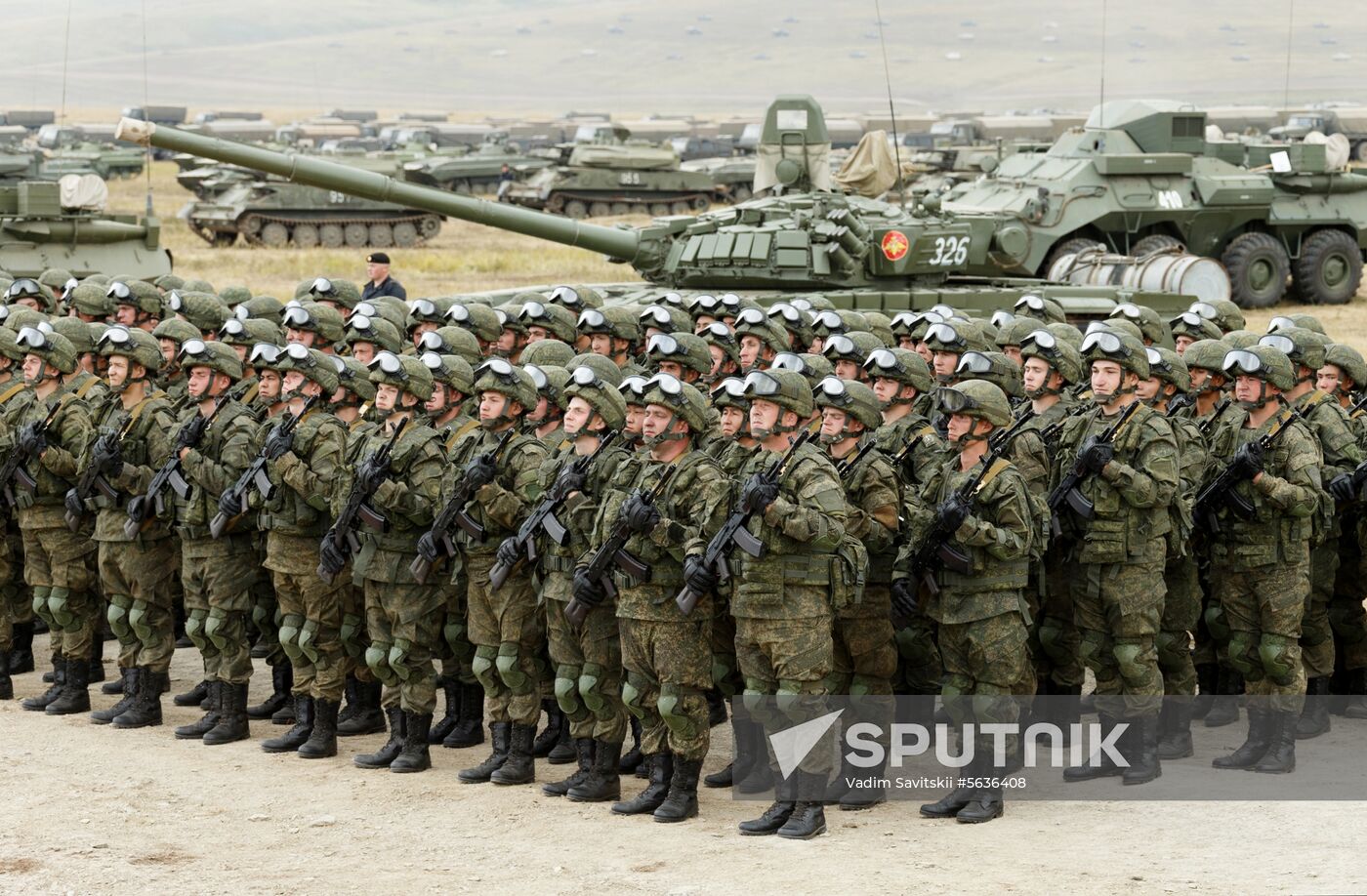 Russia Vostok-2018 Drills
