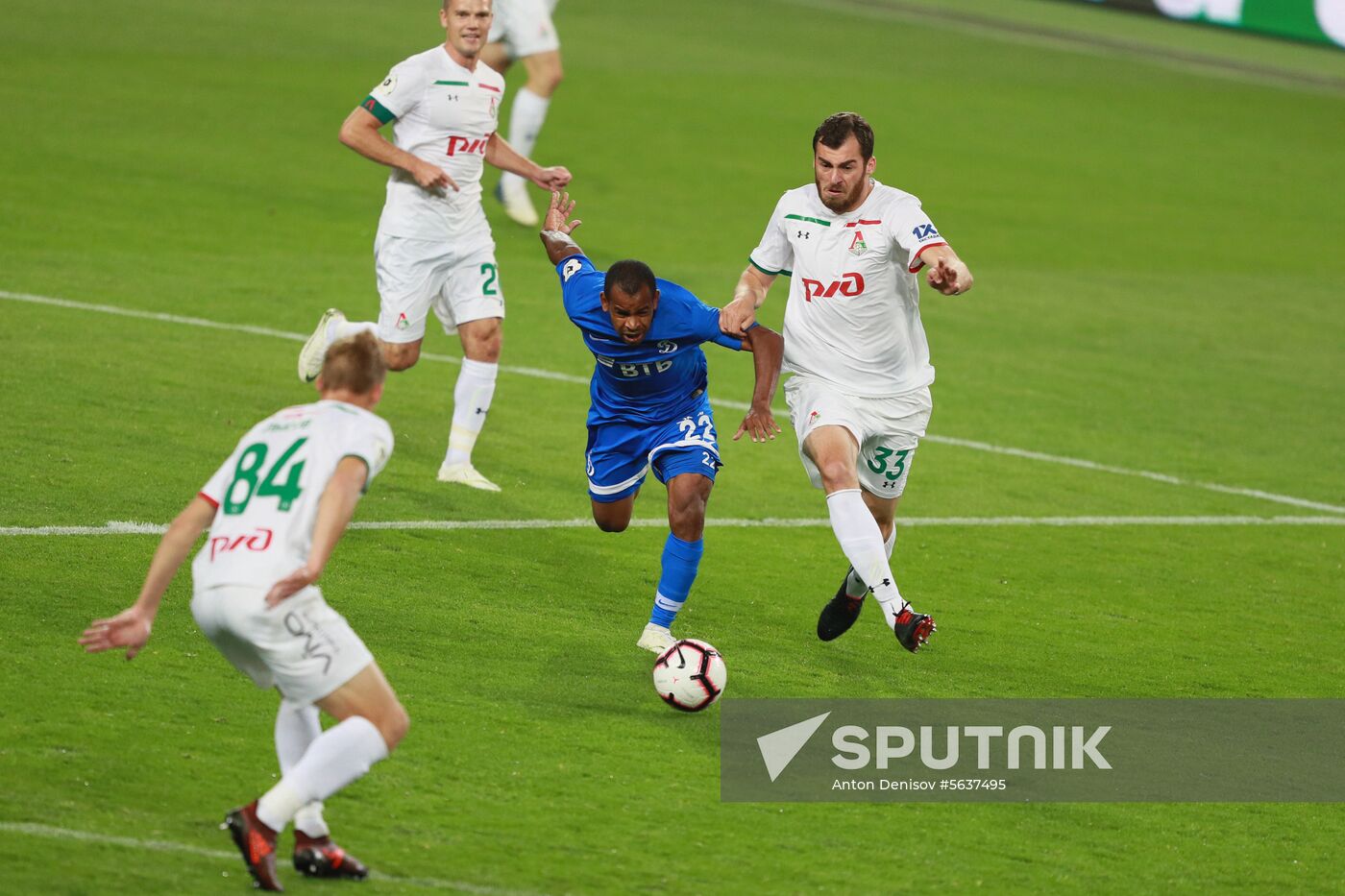 Russia Soccer Lokomotiv - Dynamo