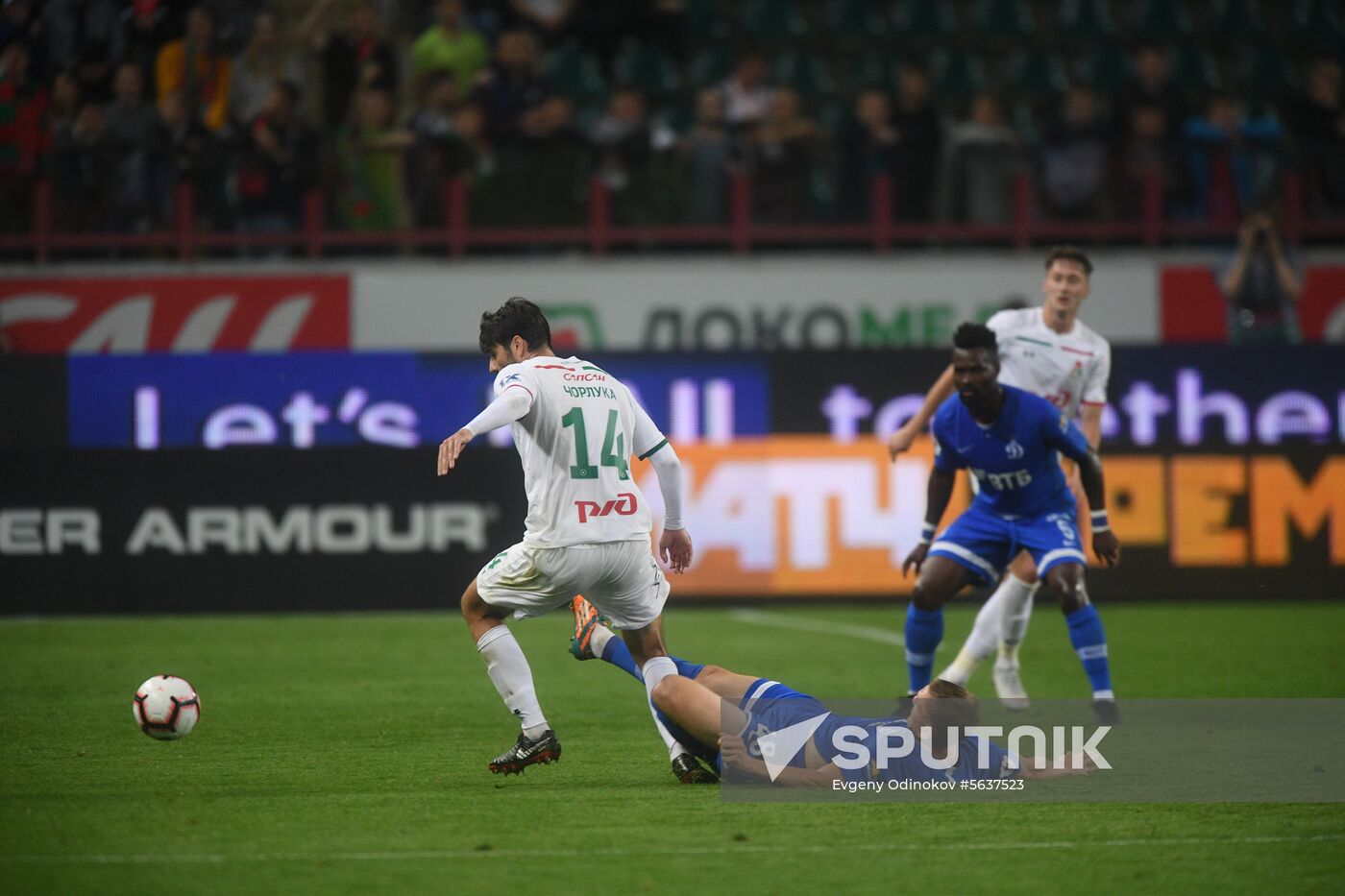 Russia Soccer Lokomotiv - Dynamo