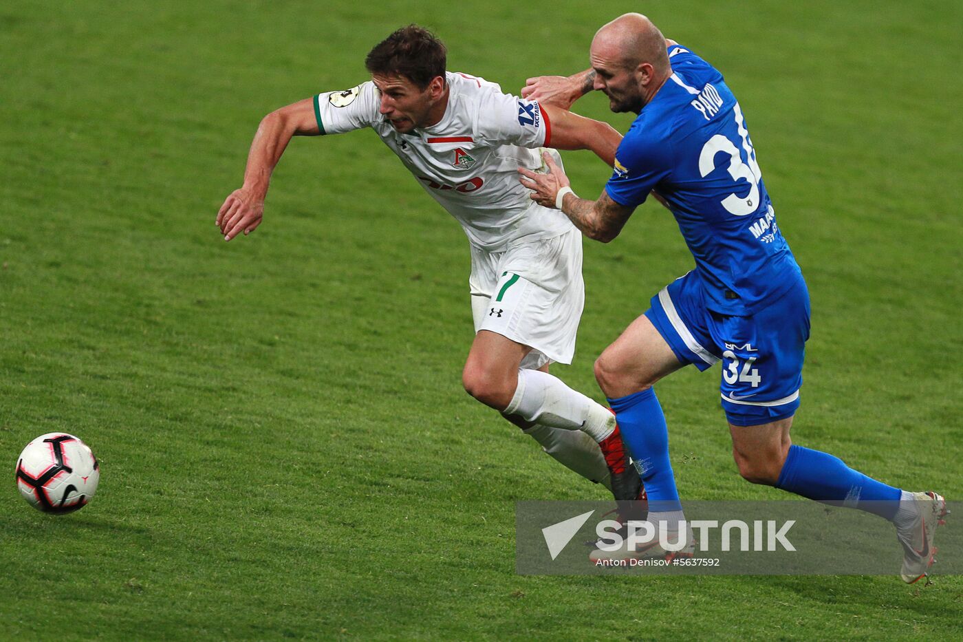 Russia Soccer Lokomotiv - Dynamo