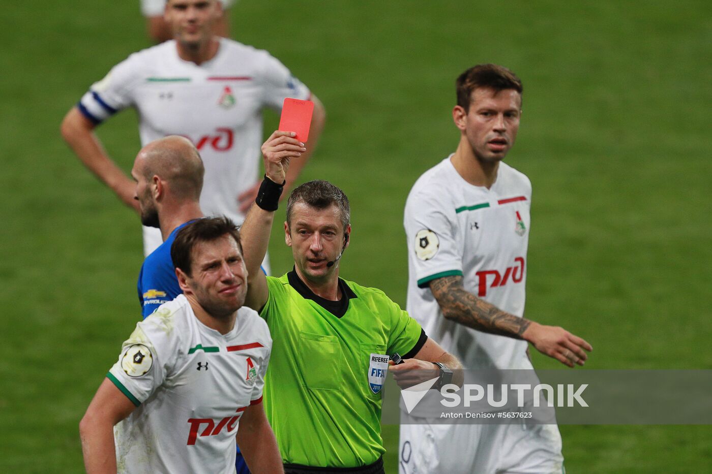 Russia Soccer Lokomotiv - Dynamo