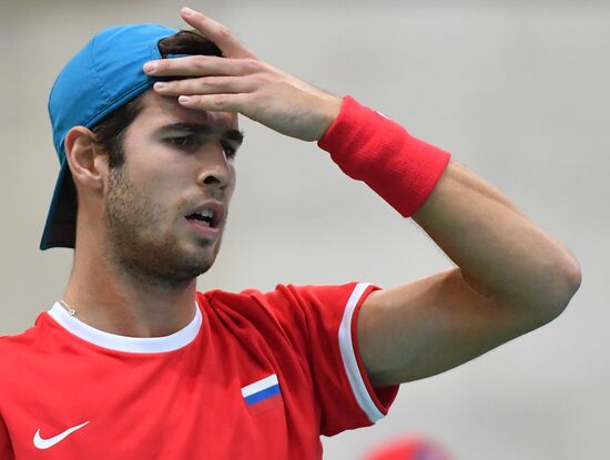 3Russia Tennis Davis Cup