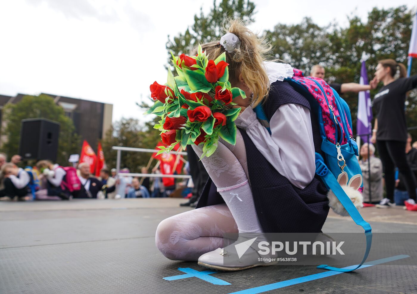 Latvia Russian-language Schools Rally