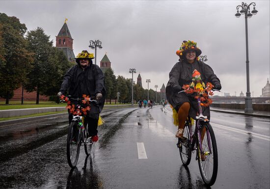 Russia Bicycle Parade