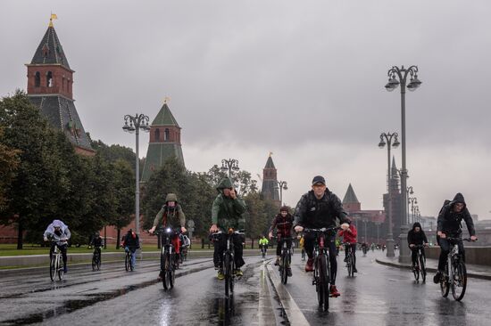 Russia Bicycle Parade